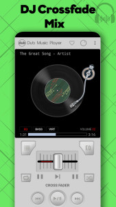 اسکرین شات 5 برنامه Dub Music Player - Mp3 Player