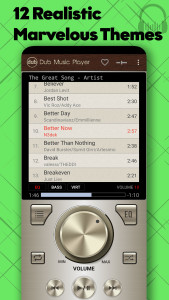 اسکرین شات 2 برنامه Dub Music Player - Mp3 Player