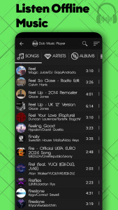 اسکرین شات 3 برنامه Dub Music Player - Mp3 Player