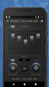 اسکرین شات برنامه Music Volume EQ - Equalizer 5