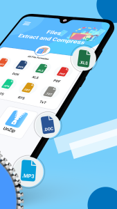 اسکرین شات 2 برنامه Zip File Reader-Unarchive tool