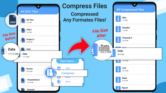 اسکرین شات برنامه Zip File Reader-Unarchive tool 8