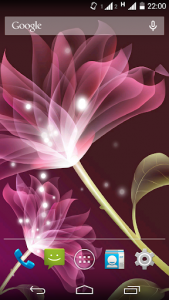 اسکرین شات برنامه Pink Lotus Live Wallpaper 5