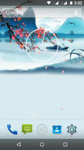 اسکرین شات برنامه Sakura Live Wallpaper 5