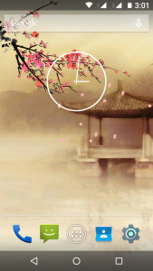 اسکرین شات برنامه Sakura Live Wallpaper 7