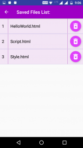 اسکرین شات برنامه HTML TUTORIAL : GUIDE FOR  LEARNING HTML 8