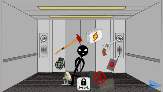 اسکرین شات بازی Stickman Escape Lift 2 : Funny 1