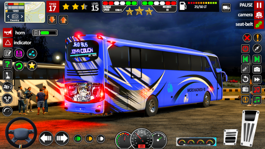 اسکرین شات بازی Bus Games City Bus Simulator 1