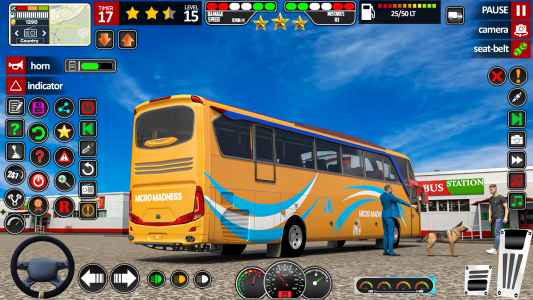 اسکرین شات بازی Bus Games City Bus Simulator 3