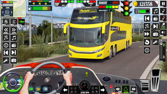 اسکرین شات 1 بازی Bus Simulator- City Bus Games