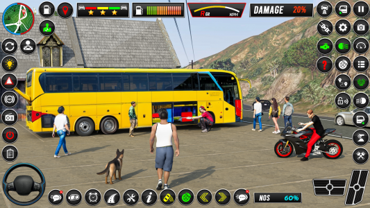 اسکرین شات بازی Bus Games City Bus Simulator 1