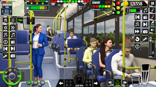 اسکرین شات بازی Bus Simulator- City Bus Games 2