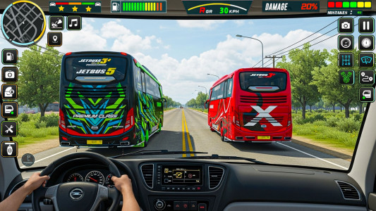 اسکرین شات 4 بازی Bus Simulator- City Bus Games