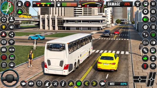 اسکرین شات بازی Bus Games City Bus Simulator 3