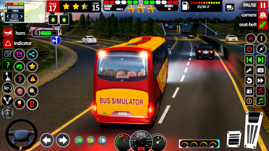 اسکرین شات بازی Bus Games City Bus Simulator 5