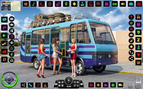 اسکرین شات 7 بازی Mini BUS Game - Van Simulator