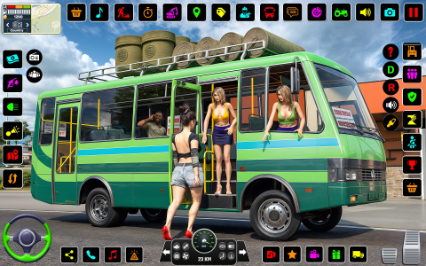 اسکرین شات 4 بازی Mini BUS Game - Van Simulator