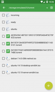 اسکرین شات 6 برنامه tTorrent Lite - Torrent Client