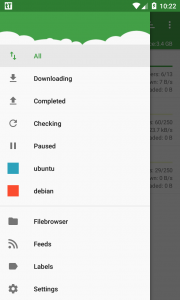 اسکرین شات 3 برنامه tTorrent Lite - Torrent Client