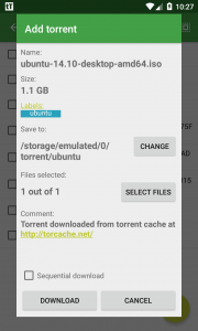 اسکرین شات برنامه tTorrent Lite - Torrent Client 4