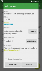 اسکرین شات 4 برنامه tTorrent Lite - Torrent Client