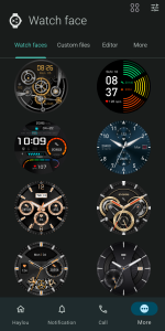 اسکرین شات 2 برنامه Hello Haylou Watch App