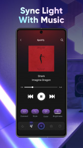 اسکرین شات 3 برنامه Led Light Controller Home App