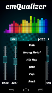 اسکرین شات برنامه Easy Music Equalizer 3