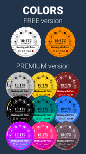 اسکرین شات 3 برنامه Calendar Watch Face