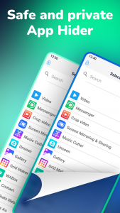 اسکرین شات برنامه Hyde App Hider - Hide Apps 2