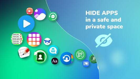 اسکرین شات برنامه Hyde App Hider - Hide Apps 6