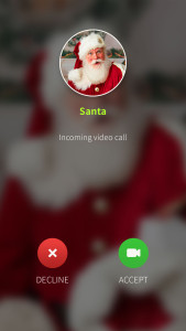 اسکرین شات 3 بازی Santa Claus Prank Call & Chat