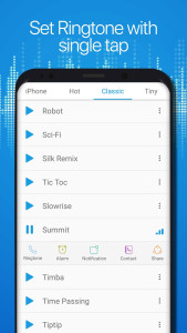 اسکرین شات 2 برنامه iRingtone - iPhone Ringtone