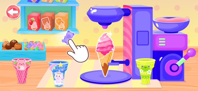اسکرین شات 4 بازی Ice Cream - Cooking for Kids