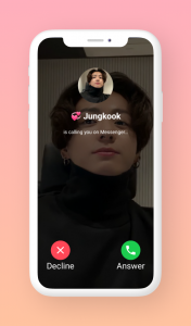 اسکرین شات برنامه Jungkook Call You - Fake Call 2