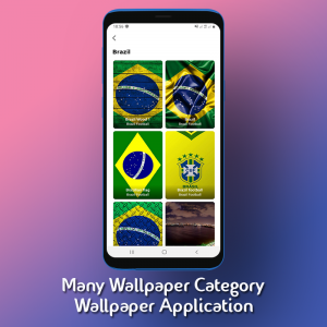 اسکرین شات 2 برنامه Brazil Football Team Wallpaper
