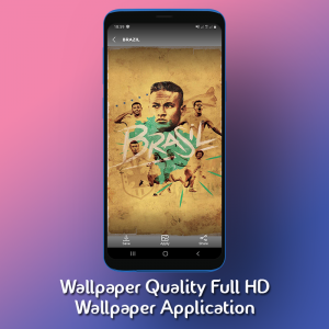 اسکرین شات 3 برنامه Brazil Football Team Wallpaper