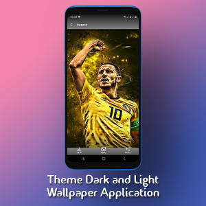 اسکرین شات 5 برنامه Eden Hazard Wallpaper HD