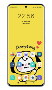 اسکرین شات 5 برنامه Cute BT21 Wallpaper 4K