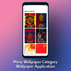 اسکرین شات 2 برنامه Spain Football Team Wallpaper