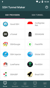 اسکرین شات برنامه SSH/VPN Tunnel Maker 1