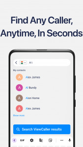 اسکرین شات 7 برنامه ViewCaller: Caller ID & Block