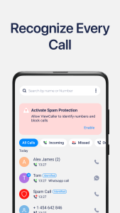 اسکرین شات 6 برنامه ViewCaller: Caller ID & Block
