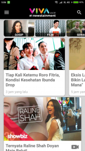 اسکرین شات برنامه VIVA - Berita Terbaru - Streaming tvOne & ANTV 2