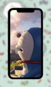 اسکرین شات 4 برنامه Blue Cat Cartoon Wallpaper HD