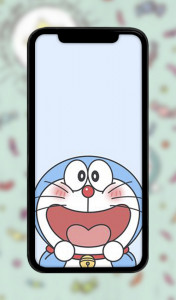 اسکرین شات 6 برنامه Blue Cat Cartoon Wallpaper HD