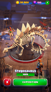 اسکرین شات بازی Dinosaur World 4