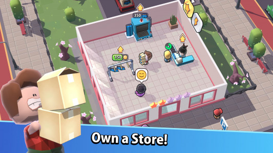 اسکرین شات بازی Mega Store: Idle Tycoon Shop 1