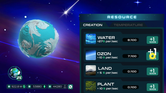 اسکرین شات 2 بازی Idle Universe: Planet Miner