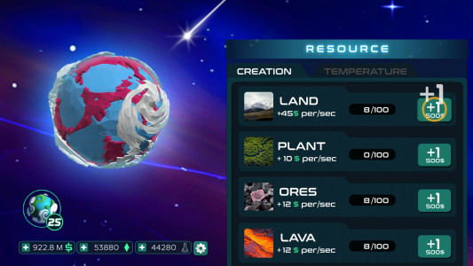 اسکرین شات 3 بازی Idle Universe: Planet Miner